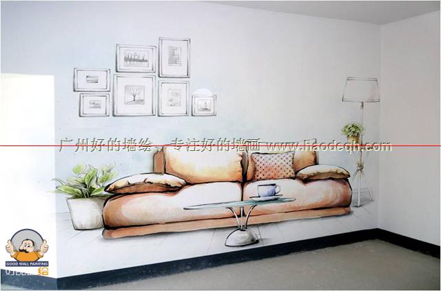 广州沙发背景壁画34